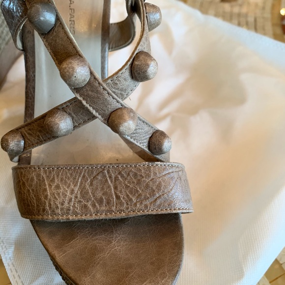 Balanciaga wedge sandal - Picture 4 of 5